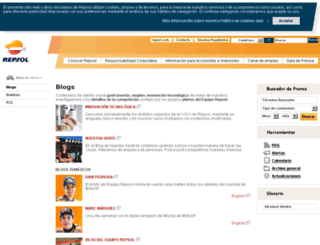 blogs.repsol.com screenshot