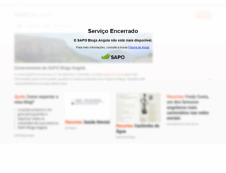 blogs.sapo.ao screenshot