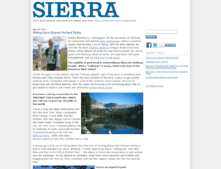 blogs.sierraclub.org screenshot