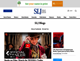 blogs.slj.com screenshot