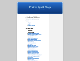 blogs.spiritsd.ca screenshot