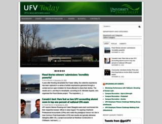 blogs.ufv.ca screenshot