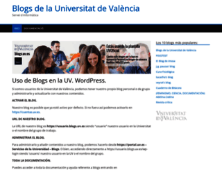 blogs.uv.es screenshot