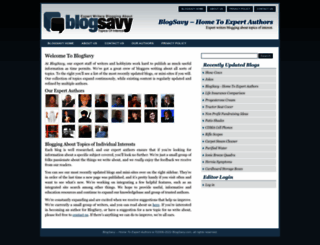 blogsavy.com screenshot