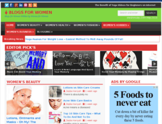 blogsforwomen.net screenshot