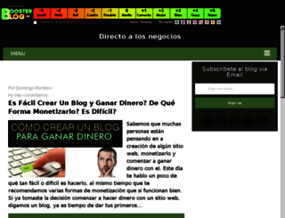 blogspersonalesynegocios.boosterblog.es screenshot