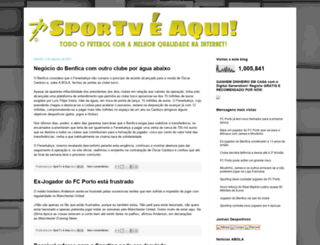 blogsportveaqui.blogspot.pt screenshot