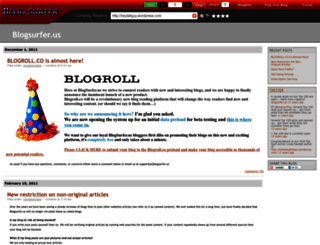 blogsurfer.us screenshot