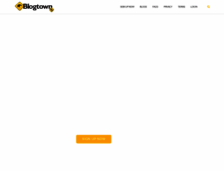 blogtown.co.nz screenshot