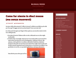 blogulirossi.wordpress.com screenshot