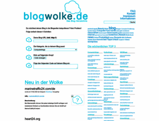 blogwolke.de screenshot