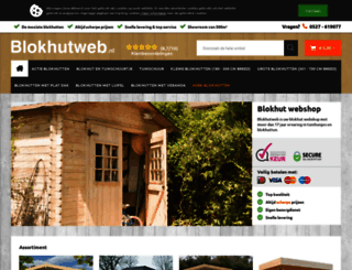 blokhutweb.nl screenshot