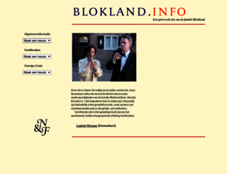 blokland.info screenshot