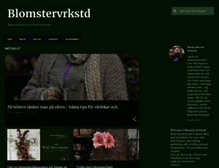 blomsterverkstad.blogspot.com screenshot