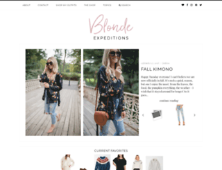 blondeexpeditions.com screenshot