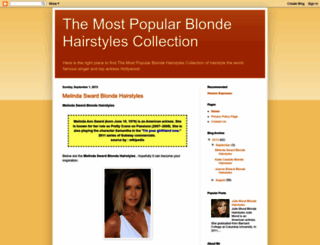 blondehairstylescollection.blogspot.com screenshot