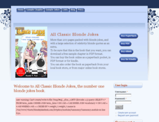 blondejokesbook.com screenshot