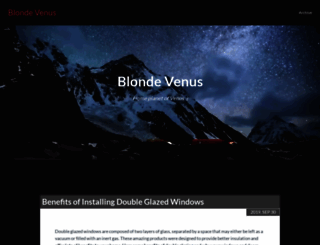 blondevenus.com.au screenshot