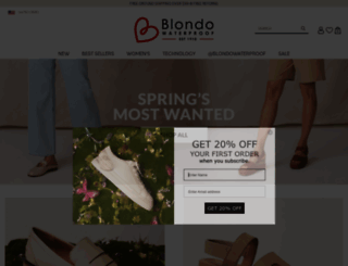 blondo.com screenshot