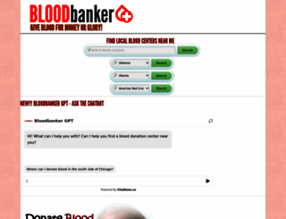 bloodbanker.com screenshot