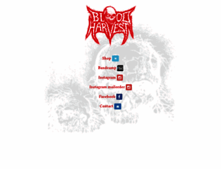 bloodharvest.se screenshot