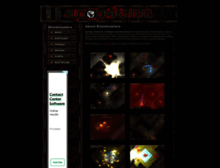bloodmasters.com screenshot
