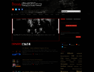 bloody-blackbird.com screenshot
