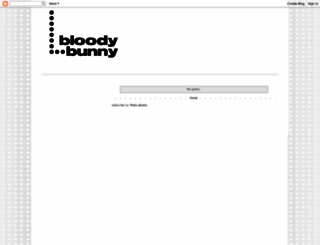 bloodybunny.blogspot.com screenshot