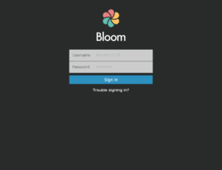 bloom.myerscough.ac.uk screenshot