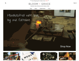 bloomandgrace.com screenshot