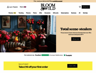bloomandwild.com screenshot