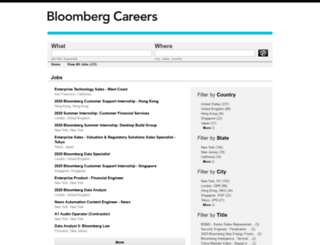 bloomberg.jobs screenshot