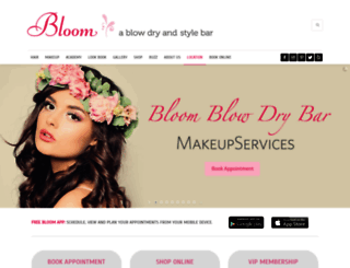 bloomblowdrybar.com screenshot
