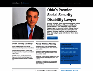 bloomdisabilitylaw.com screenshot