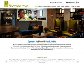 bloomfieldhotel.com screenshot
