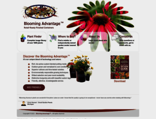 bloomingadvantage.com screenshot