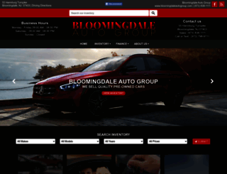 bloomingdaleautogroup.com screenshot