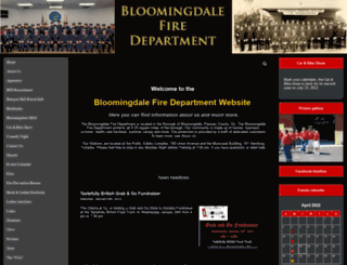 bloomingdalefd.org screenshot