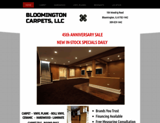bloomingtoncarpets.com screenshot