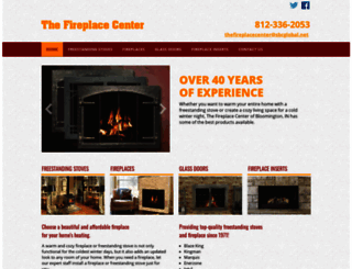 bloomingtonfireplaces.com screenshot