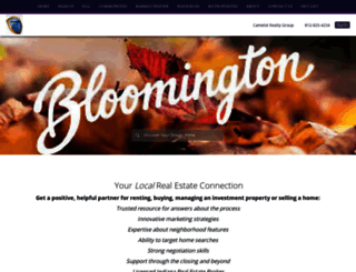 bloomingtonrealestateinfo.com screenshot