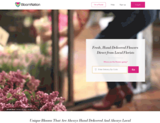 bloomnwa.bloomnation.com screenshot