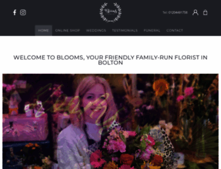 bloomsinbolton.co.uk screenshot