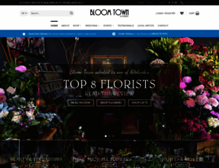 bloomtown.com.au screenshot