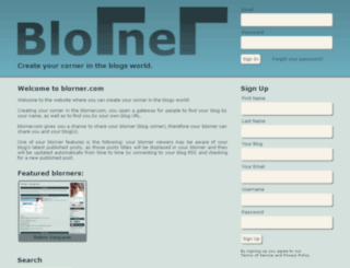 blorner.com screenshot