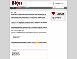 bloss.com screenshot