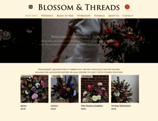 blossomandthreads.co.uk screenshot