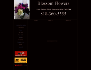 blossomflowers.net screenshot