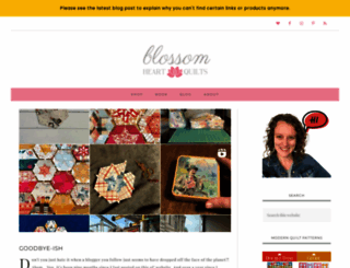 blossomheartquilts.com screenshot