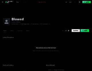 blowed.deviantart.com screenshot
